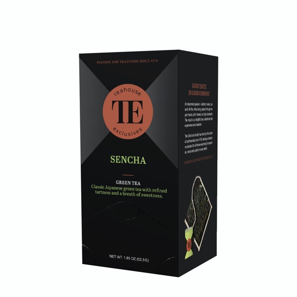 TE Teahouse exclusives Sencha Tea Tee Freund Kaffee